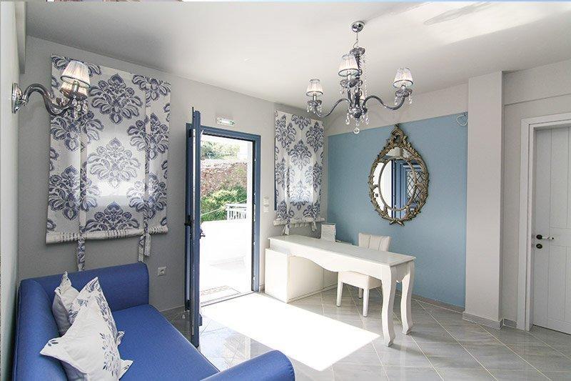 Golden Blue Studios Chrysi Ammoudia Kamer foto